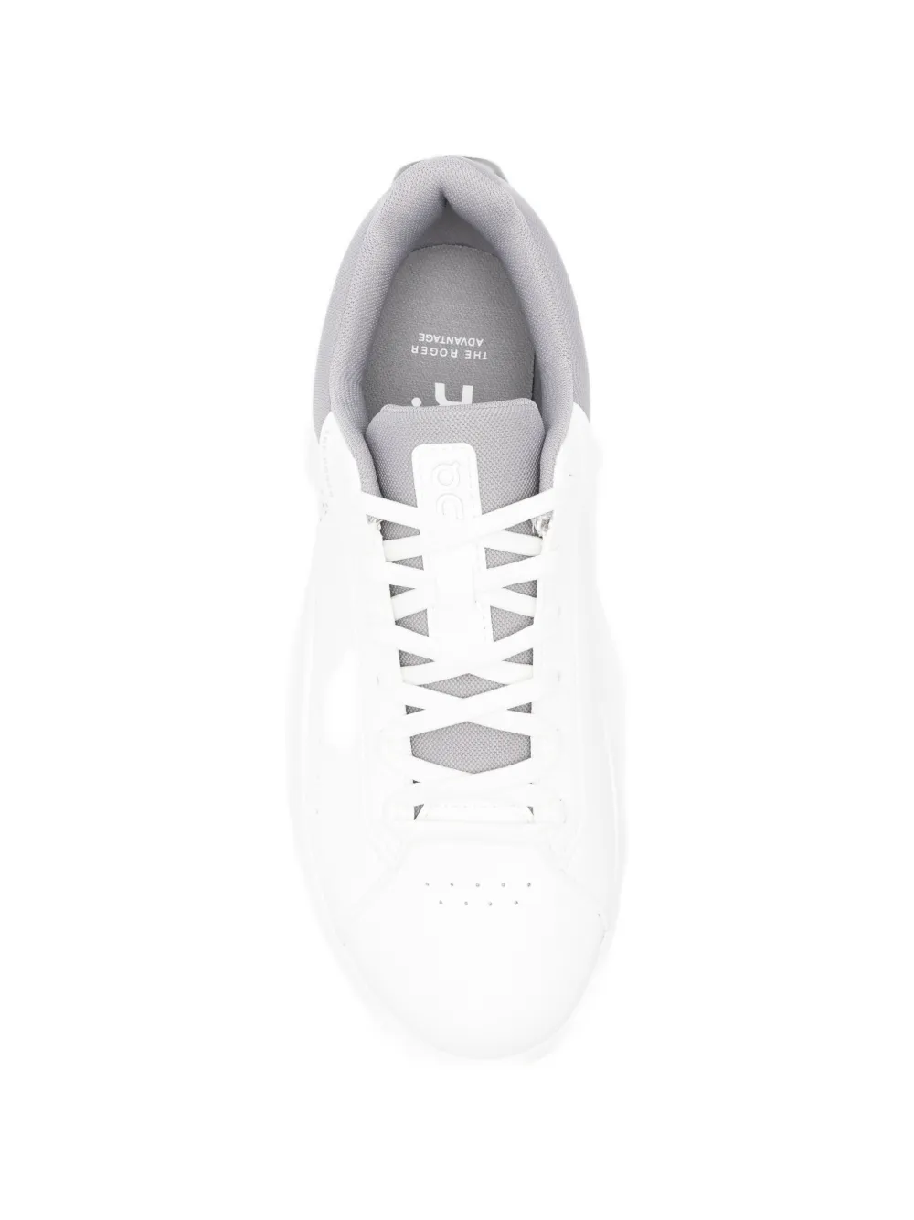 On The Roger Advantage lace-up sneakers Wit