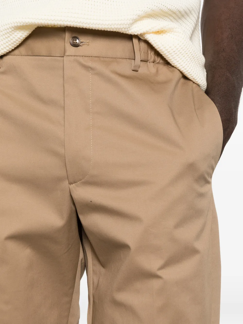 Tagliatore Straight broek Bruin