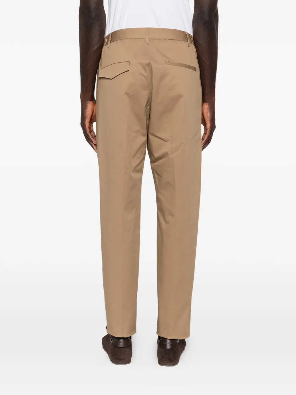 Tagliatore Straight broek Bruin