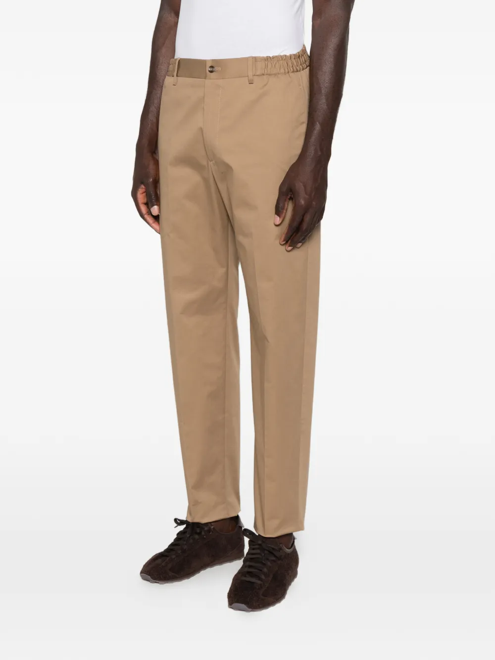 Tagliatore Straight broek Bruin