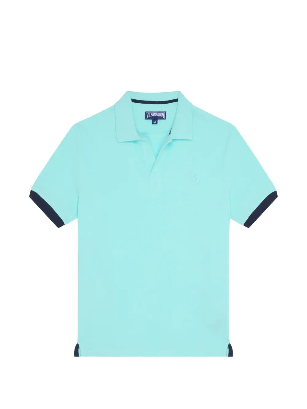 Vilebrequin embroidered-logo polo shirt - Blau