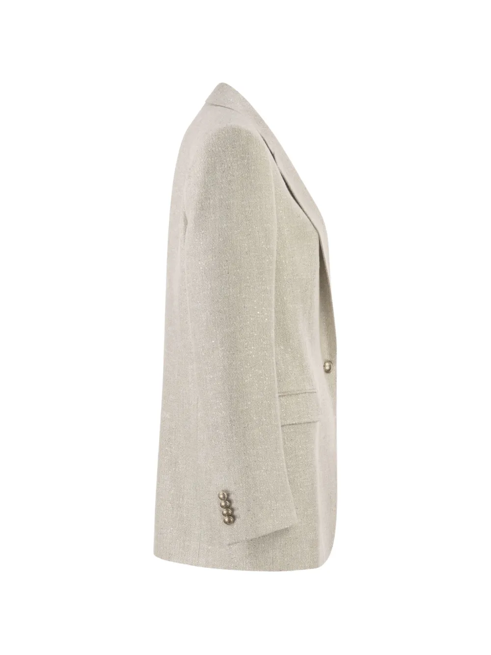 Tagliatore Blazer met enkele rij knopen Beige