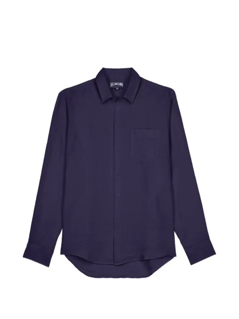 Vilebrequin plain linen shirt