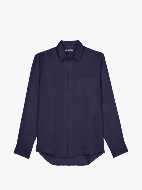 Vilebrequin plain linen shirt