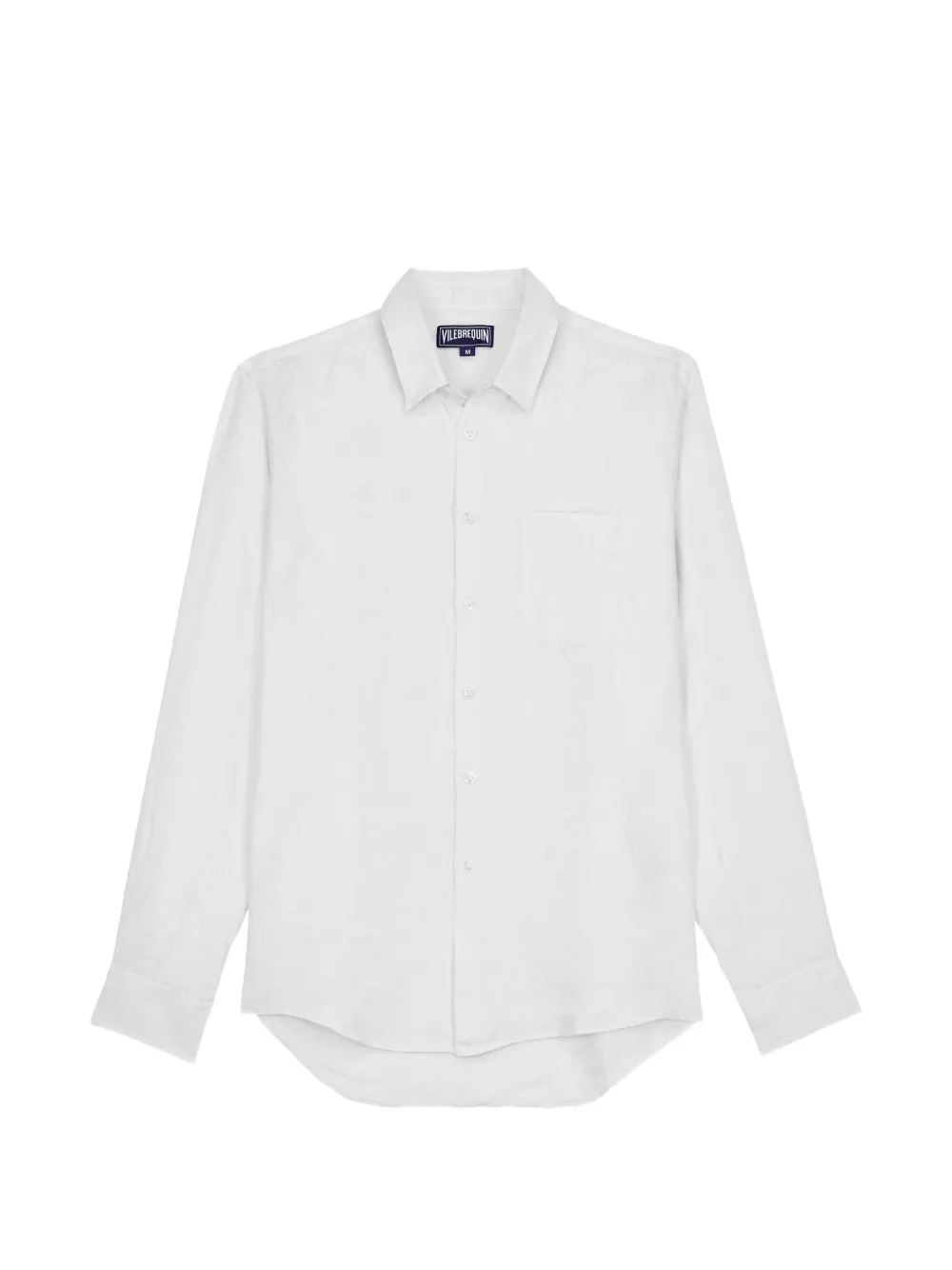 Vilebrequin long-sleeve linen shirt - Weiß