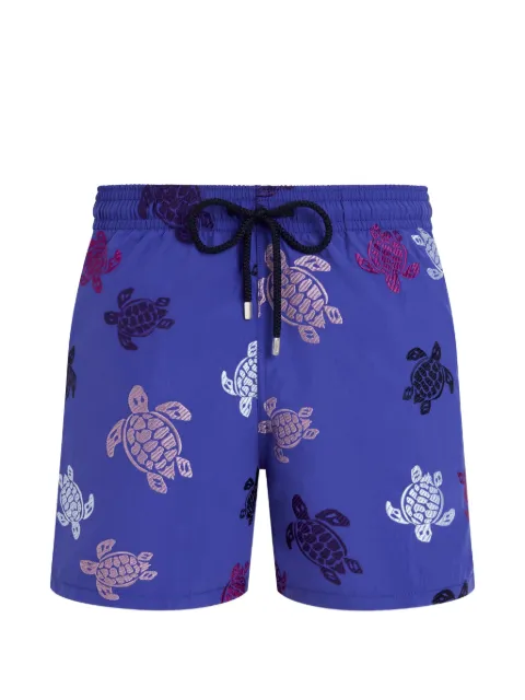 Vilebrequin embroidered turtle swim shorts