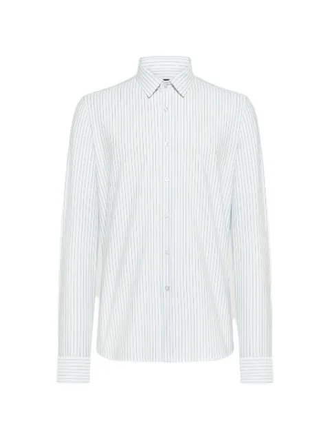 RRD jacquard-striped shirt
