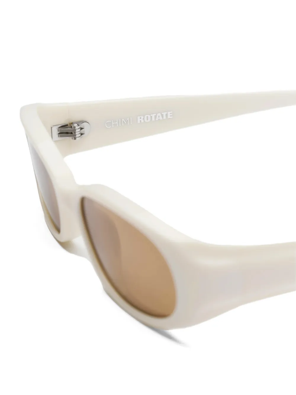 Chimi Note zonnebril met ovalen montuur Beige