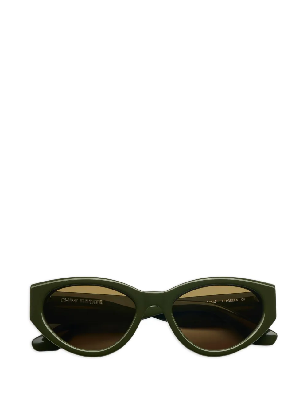 Chimi Rotate 06 cat-eye zonnebril Groen