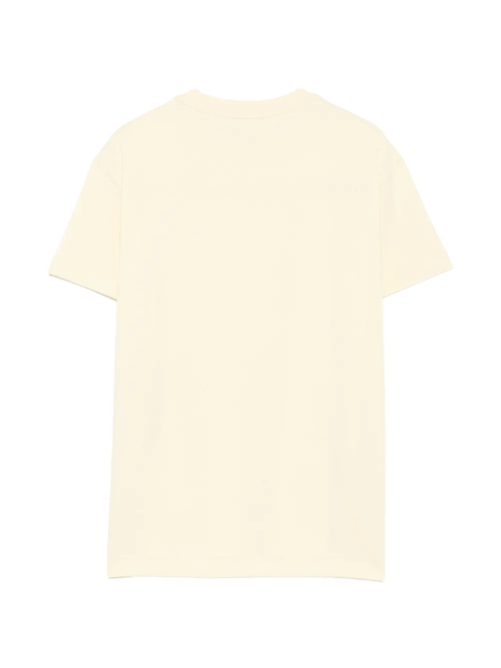 Fendi Kids T-shirt met borstzak Geel