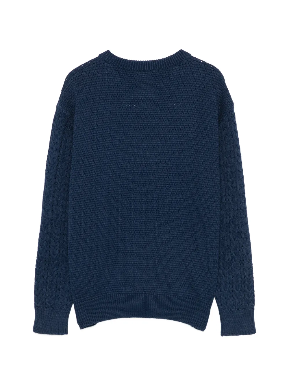 Fendi Kids Trui met geborduurd logo Blauw
