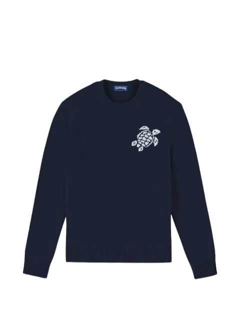 Vilebrequin turtle-embroidered sweater