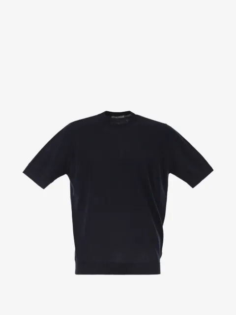 PT Torino T-shirt med ribbet kant