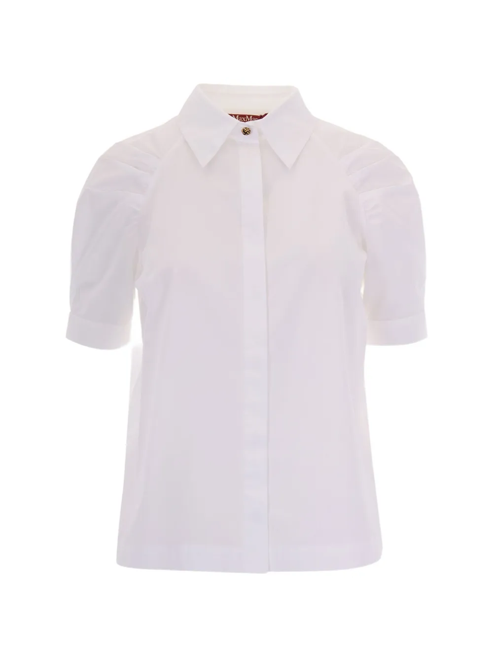Max Mara button-down cotton shirt - Bianco