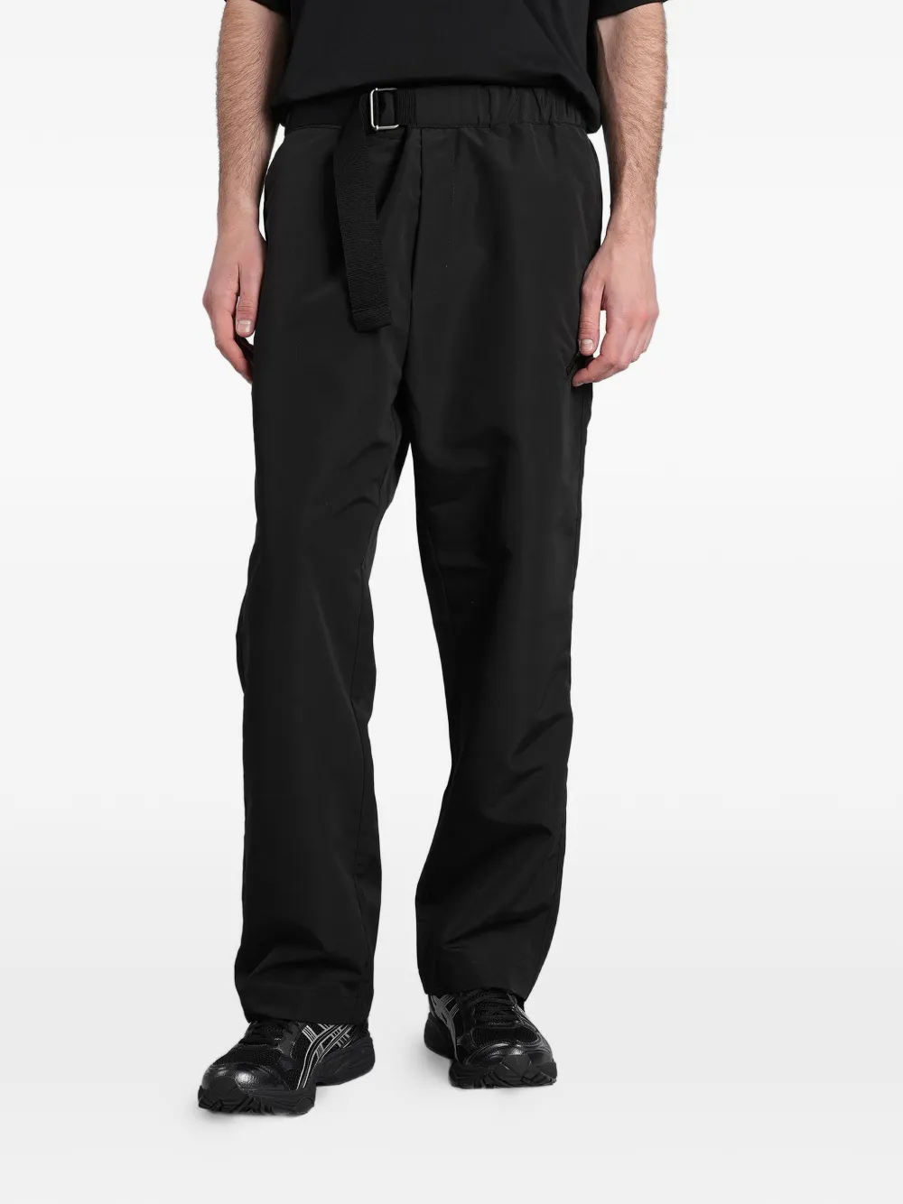 Peacemaker Oamc belted straight-leg trousers - Nero