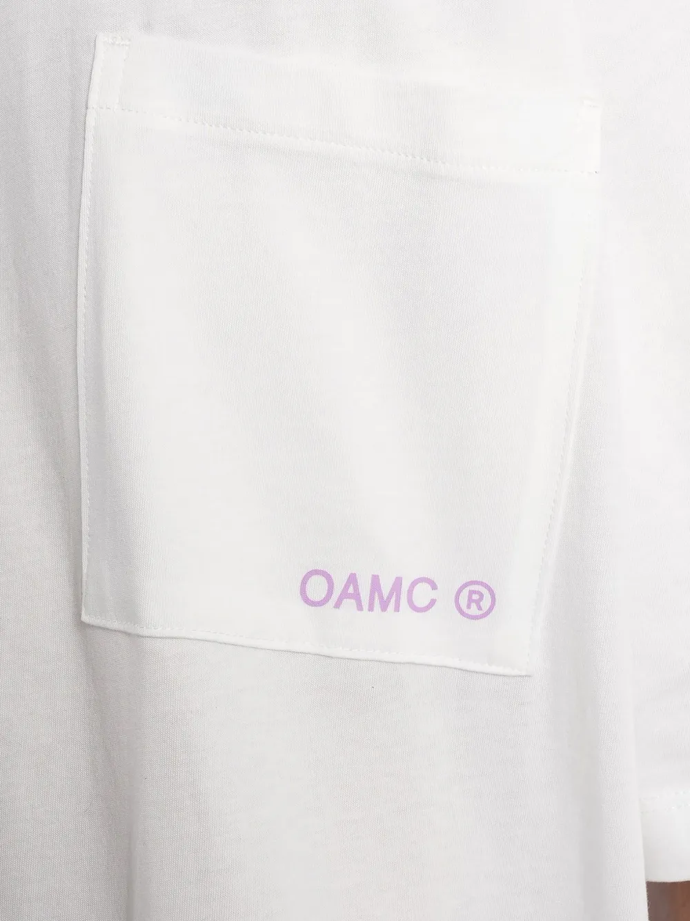 Peacemaker Oamc T-shirt met borstzak Wit