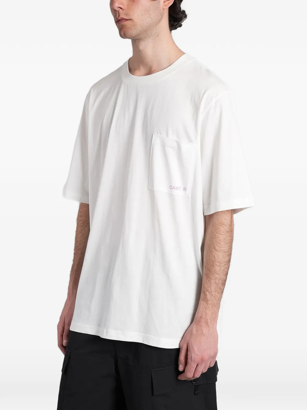 Peacemaker Oamc T-shirt met borstzak Wit