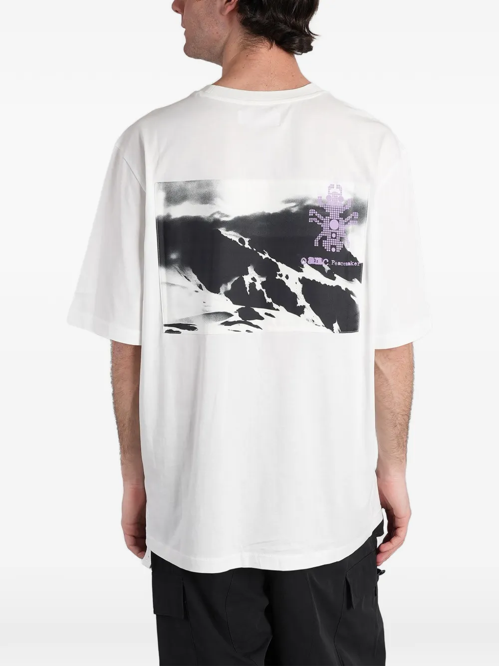 Peacemaker Oamc T-shirt met borstzak Wit