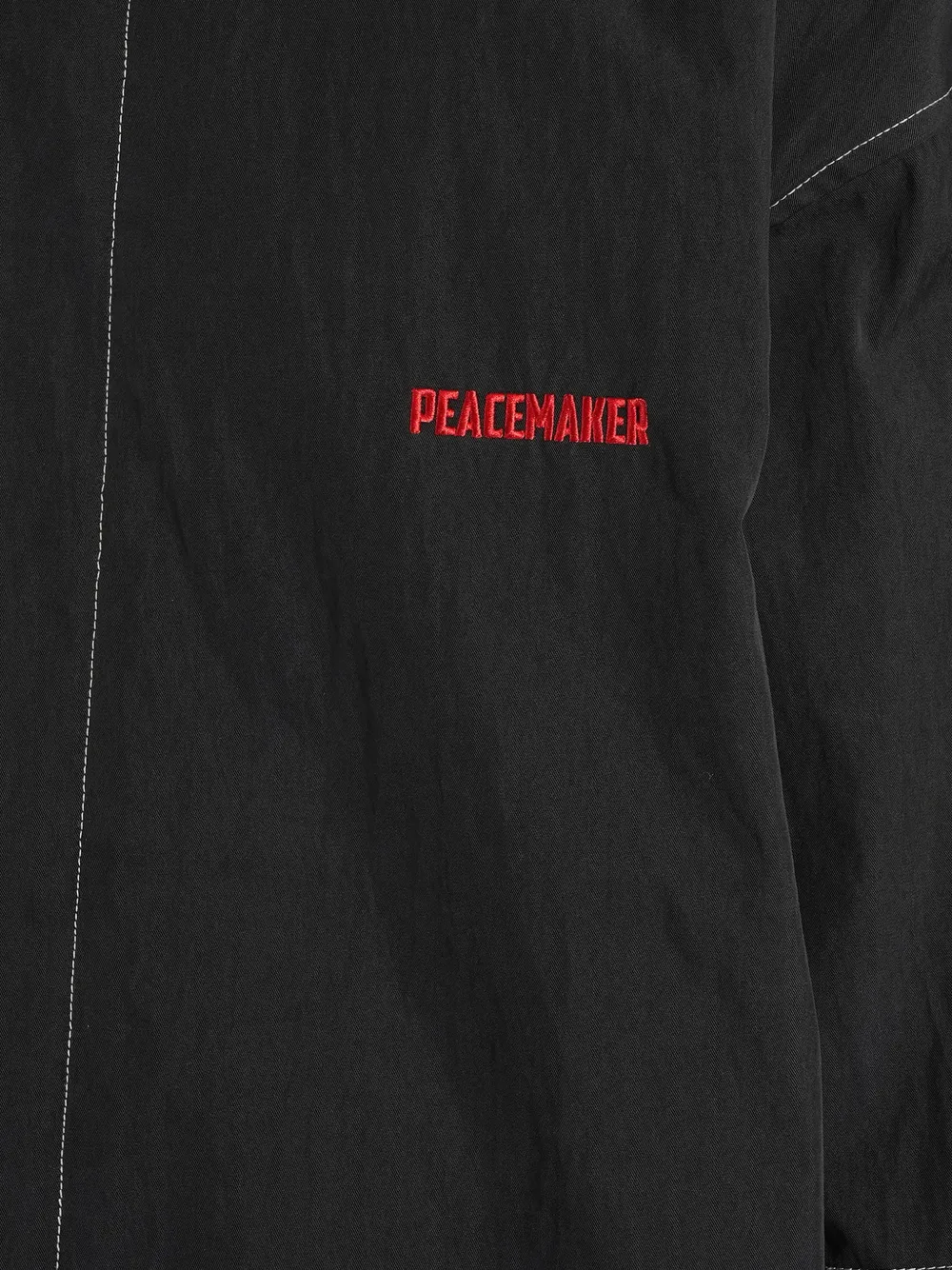 Peacemaker Oamc Overhemd met contrasterend stiksel Zwart