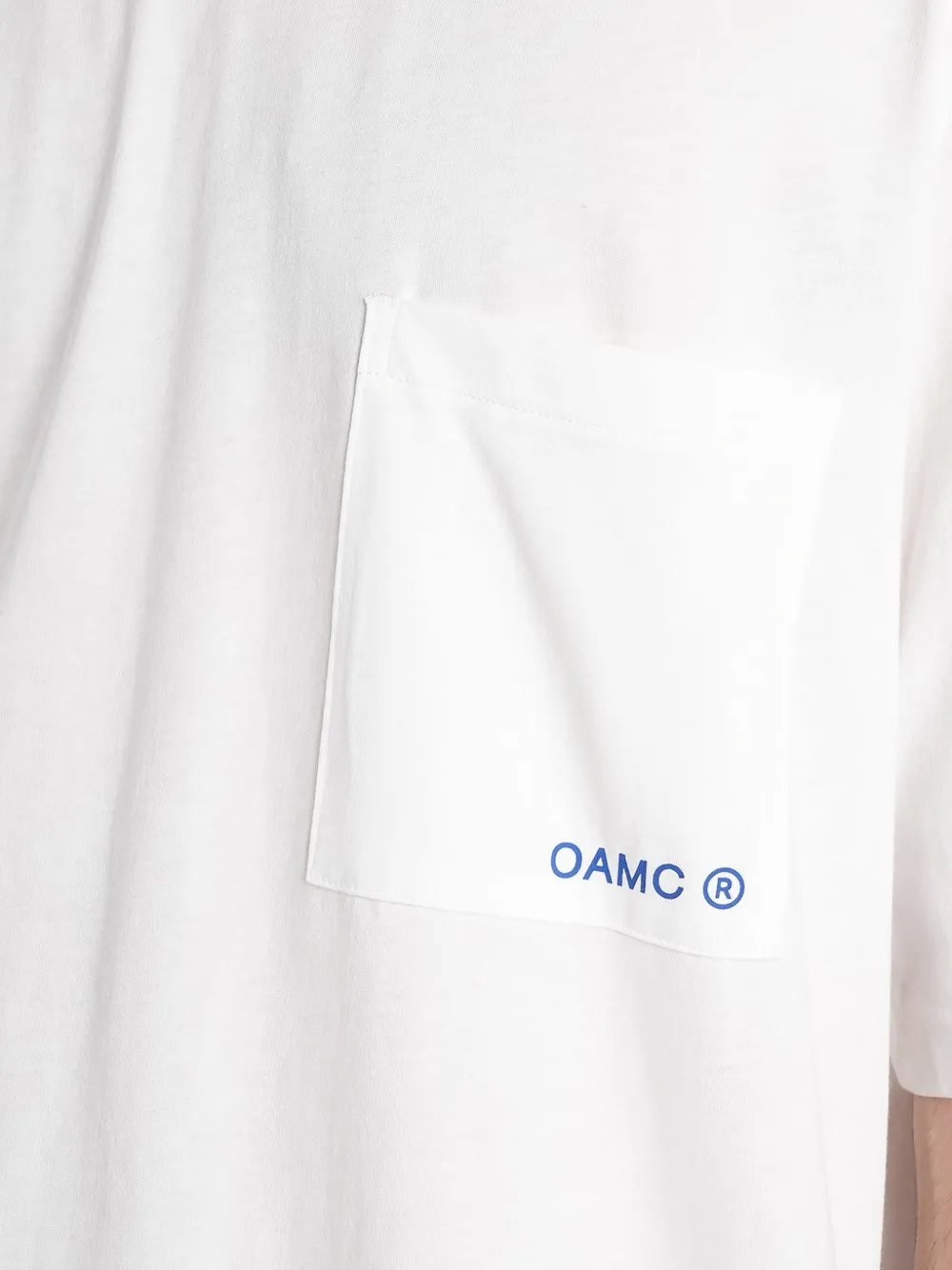 OAMC Peacemaker T-shirt met logoprint Wit