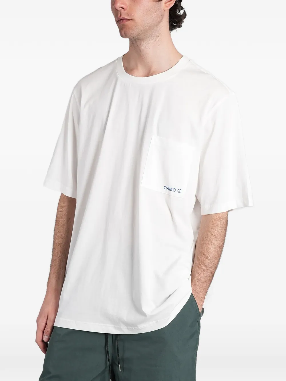 OAMC Peacemaker T-shirt met logoprint Wit
