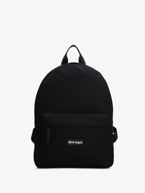 Palm Angels logo-patch backpack