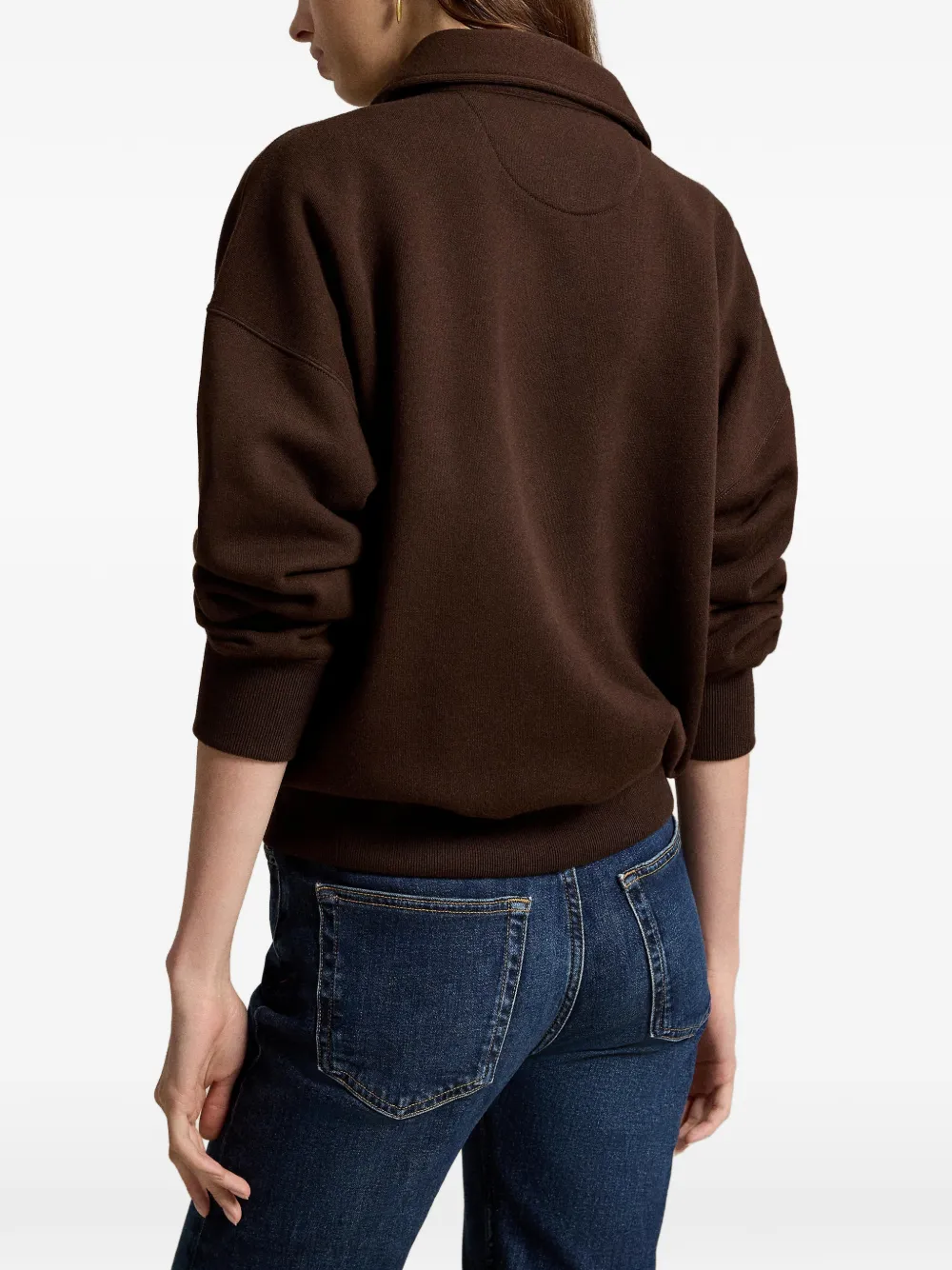 Polo Ralph Lauren Trui met rits Bruin
