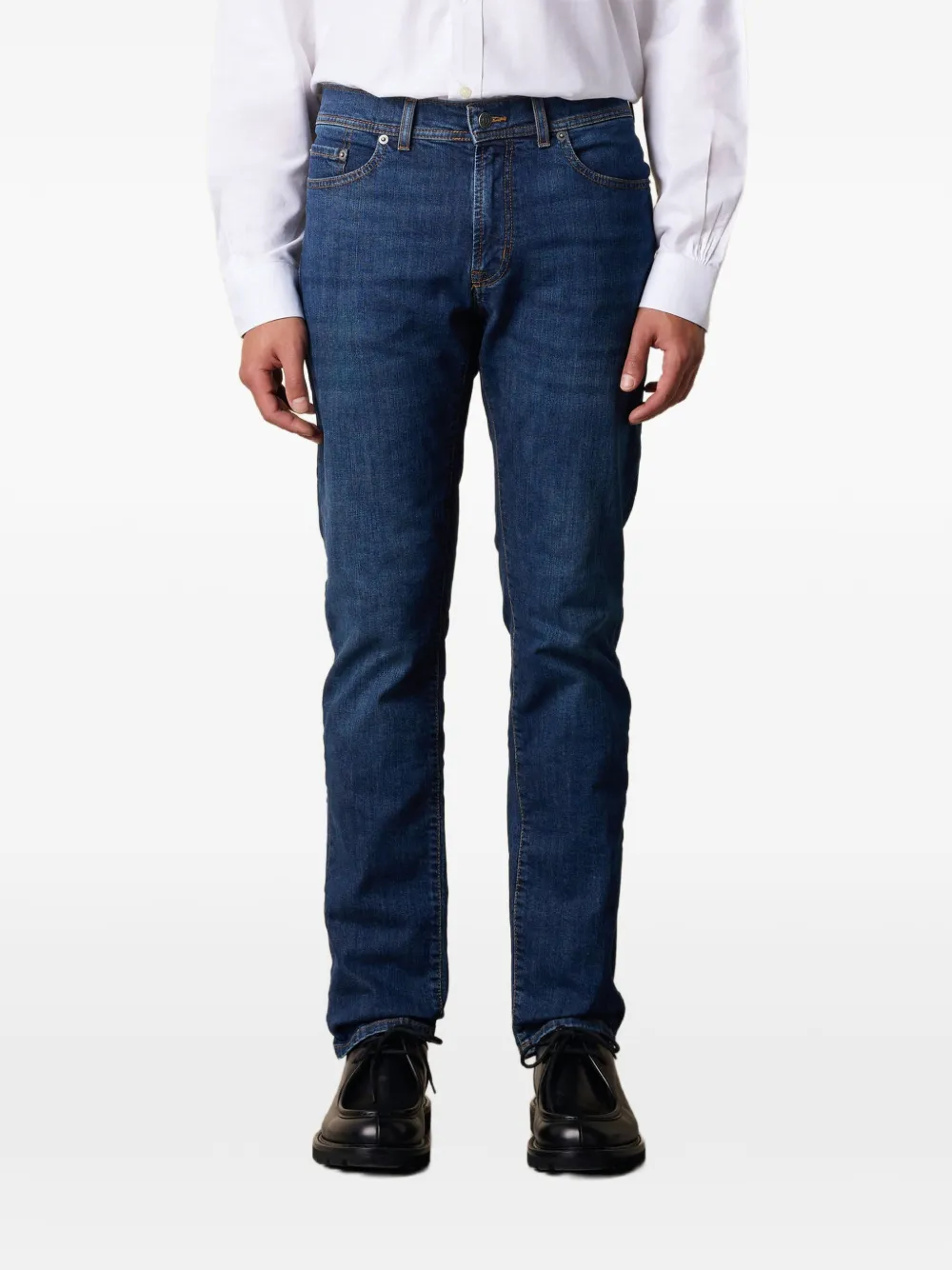 Brooks Brothers five-pocket jeans - Blu