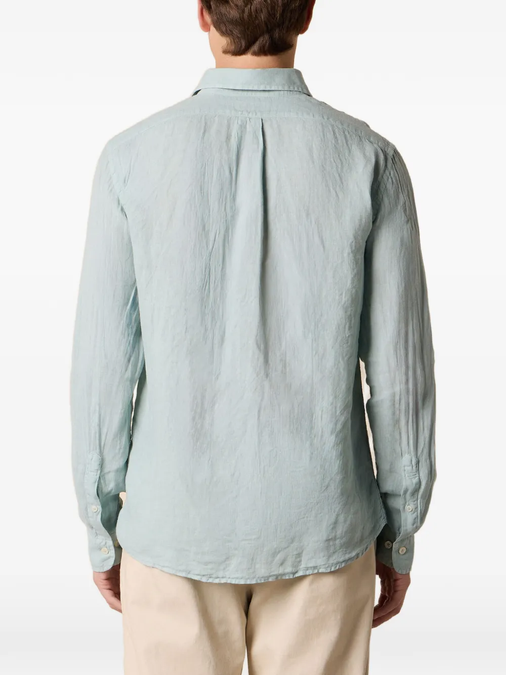 Brooks Brothers Linnen overhemd Groen