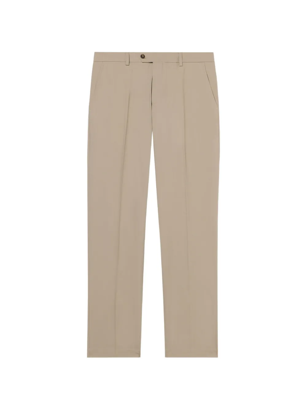 Brooks Brothers cotton-poplin trousers - Toni neutri