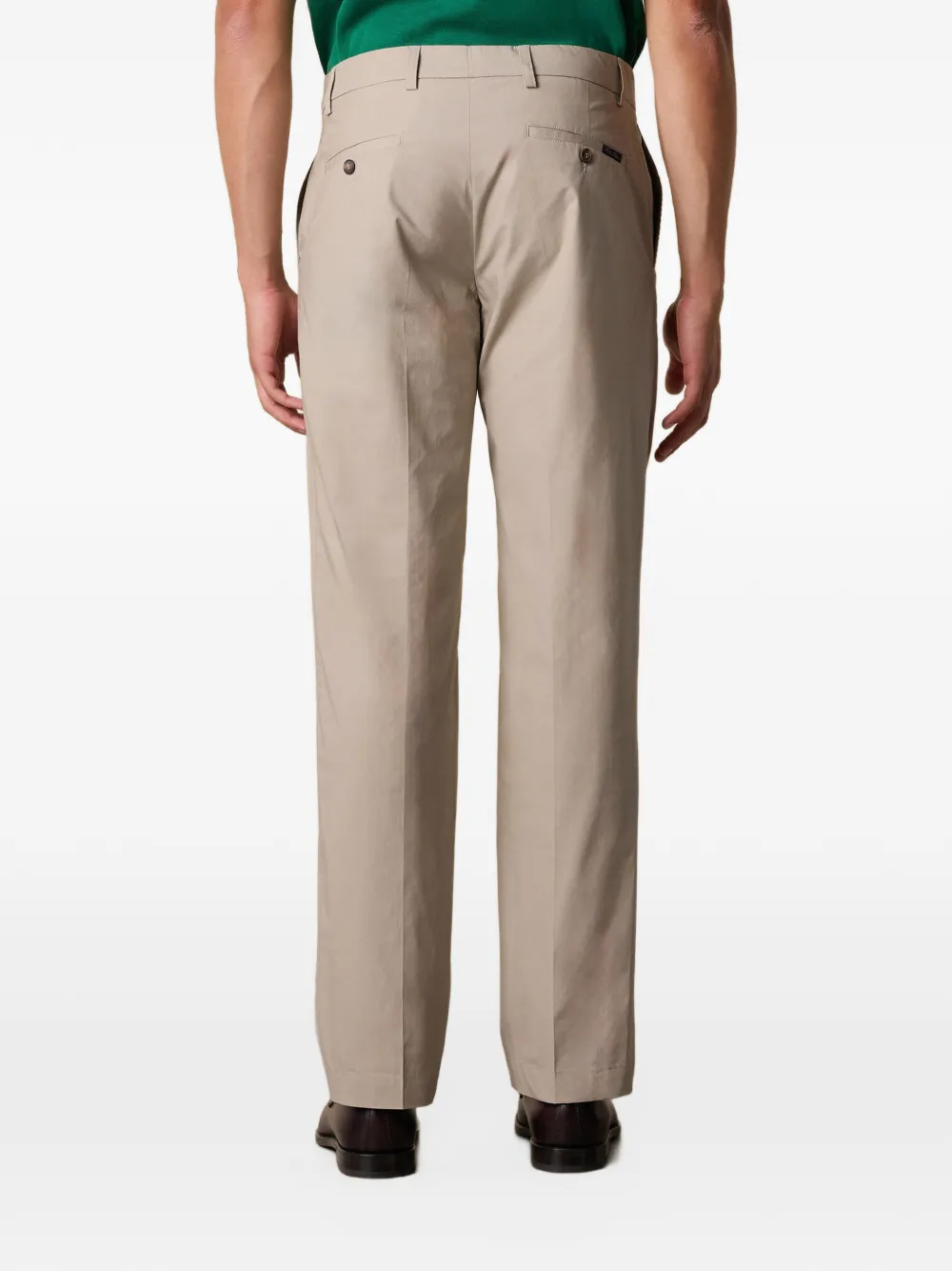 Brooks Brothers Katoenen-popeline broek Beige