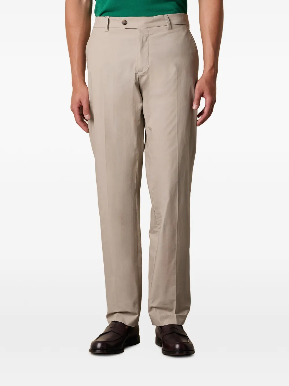 Brooks Brothers Katoenen-popeline broek Beige