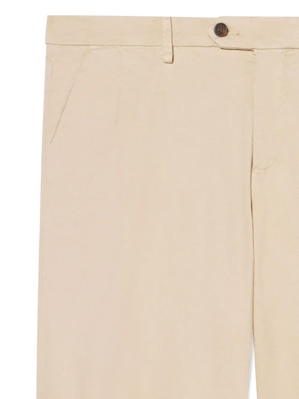 Brooks Brothers Broek met geplooid detail Beige