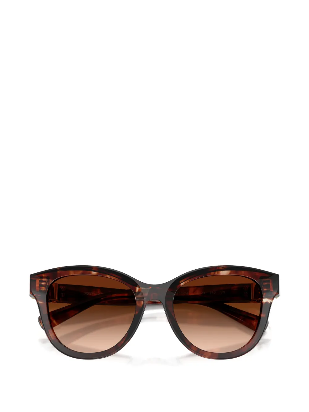 Dolce & Gabbana Eyewear Zonnebril met schildpadschild-effect Bruin