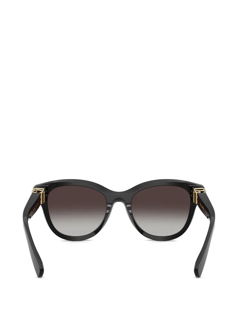 Dolce & Gabbana Eyewear Zonnebril met cat-eye montuur Zwart
