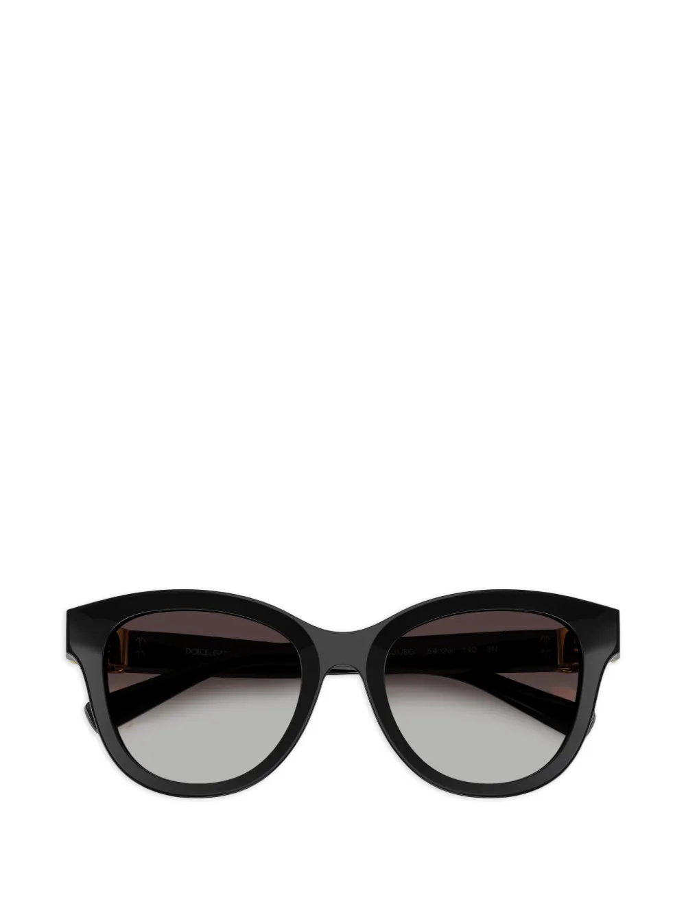 Dolce & Gabbana Eyewear Zonnebril met cat-eye montuur Zwart