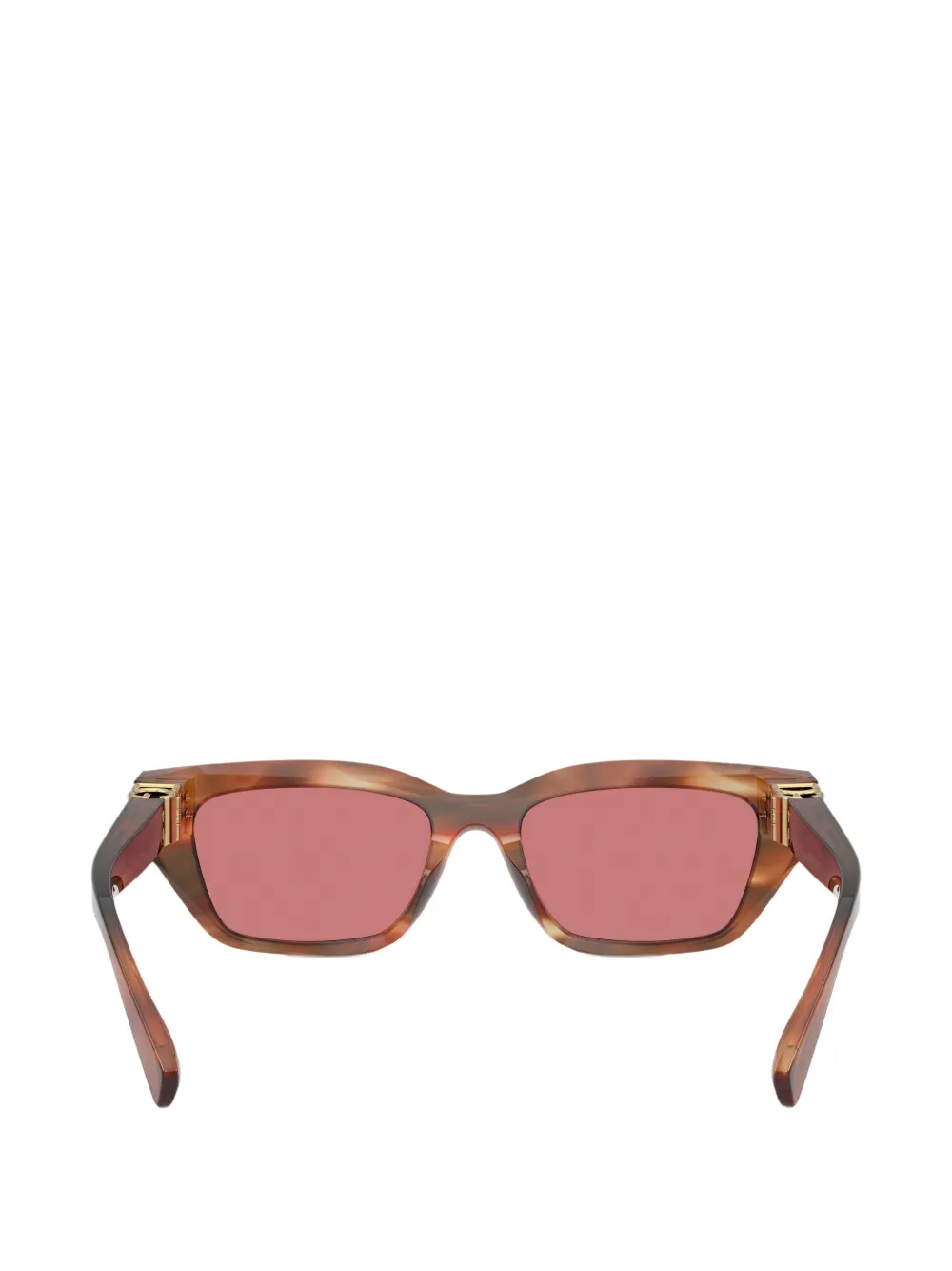 Dolce & Gabbana Eyewear Zonnebril met schildpadschild-design Bruin