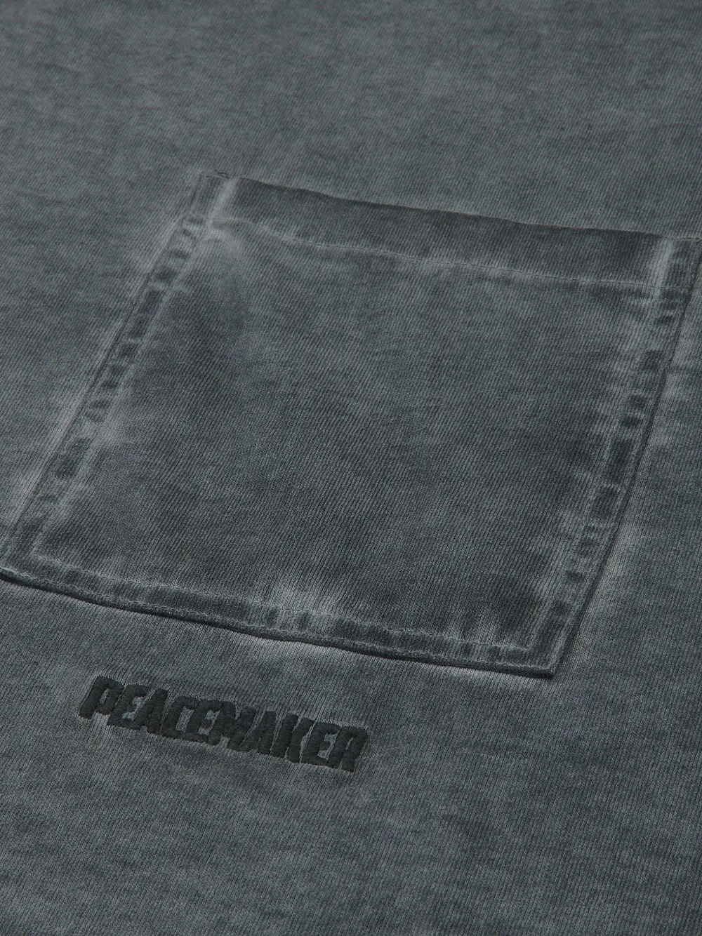  Oamc Peacemaker Jersey Con Cierre Autoadherente - Gris 