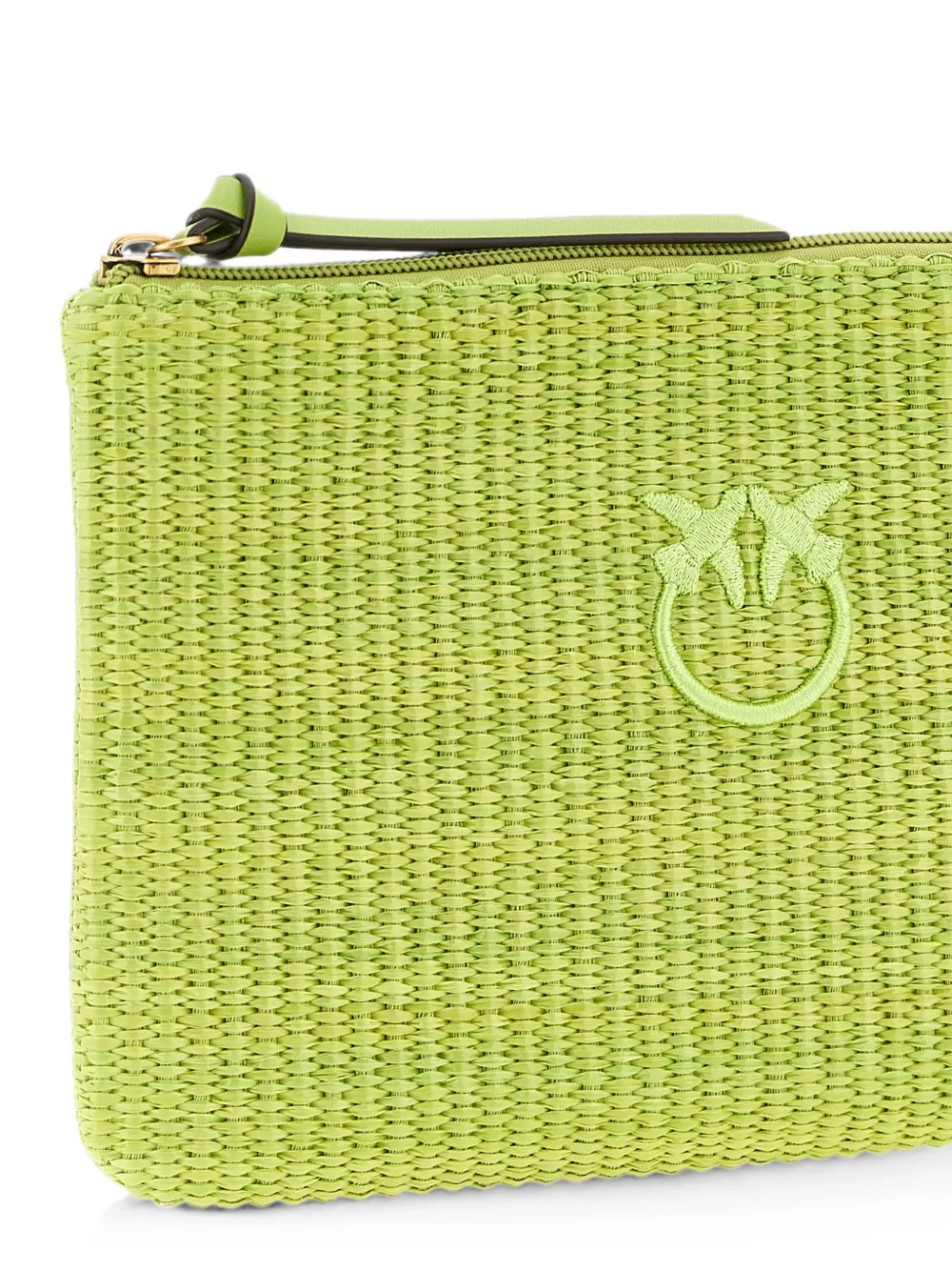 PINKO Love Birds clutch Groen