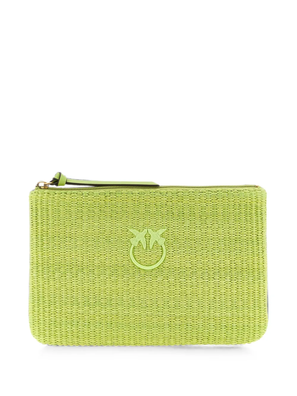 PINKO Clutch Love Bird - Verde