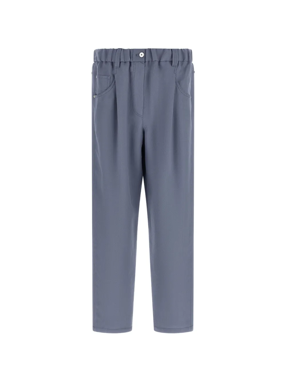 Brunello Cucinelli Monili-detail trousers - Blu