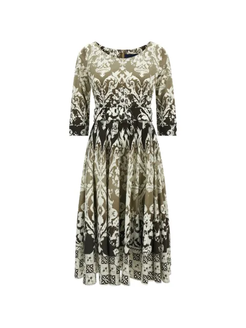 Samantha Sung Abelia Kleid mit durchgehendem Print