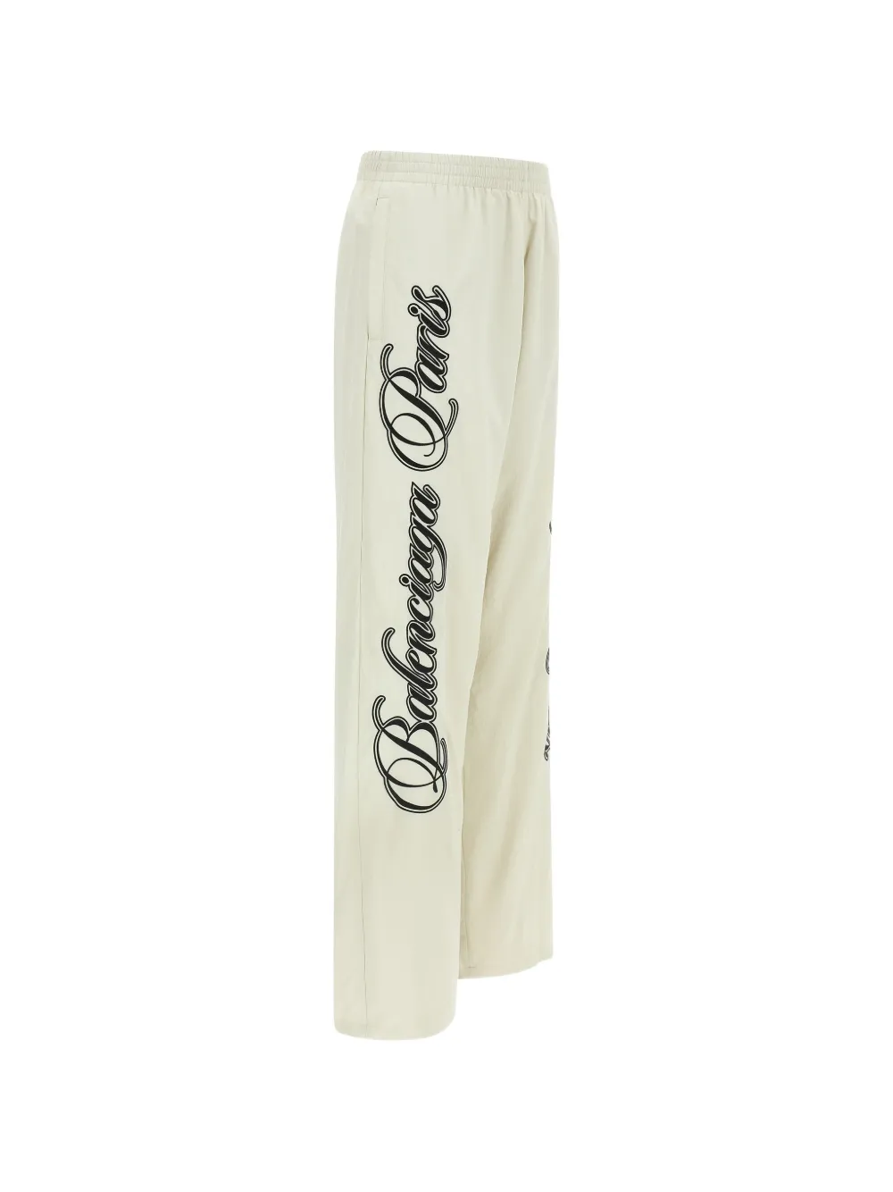 Balenciaga Cursive omkeerbare trainingsbroek Wit