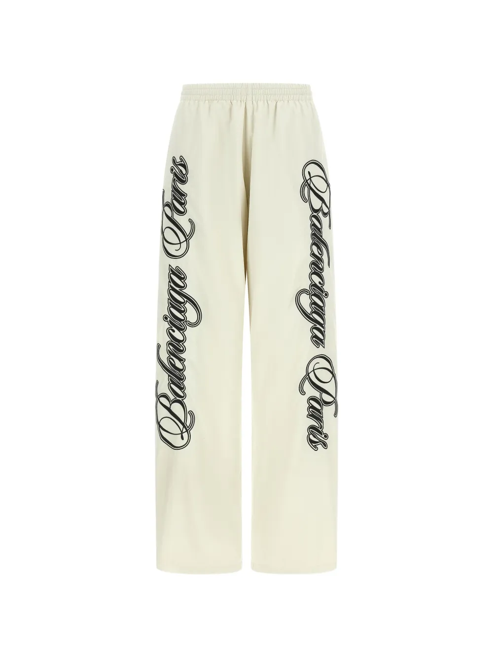 Balenciaga Cursive reversible track pants - Bianco