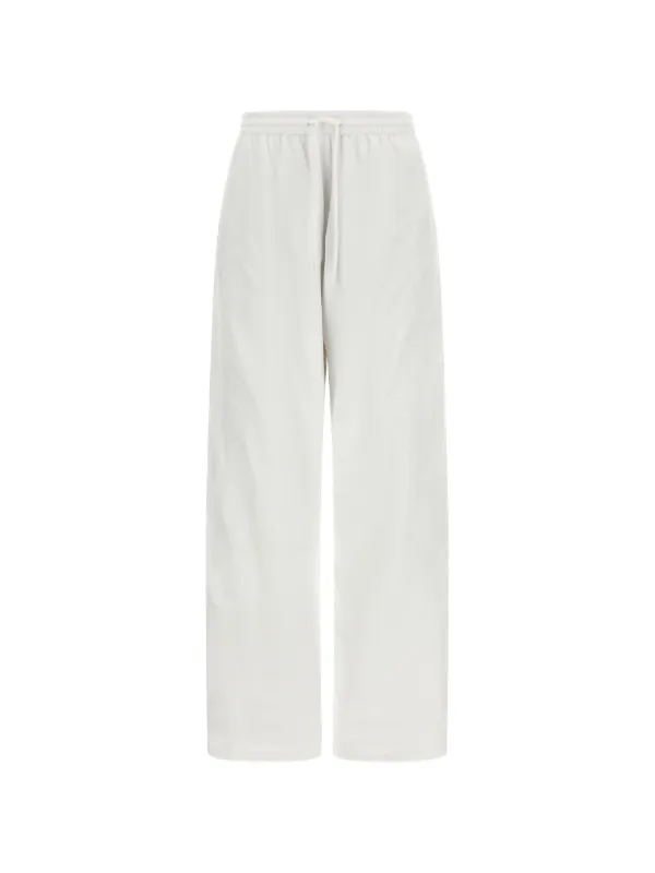Balenciaga Cursive Reversible Track Pants | White | FARFETCH