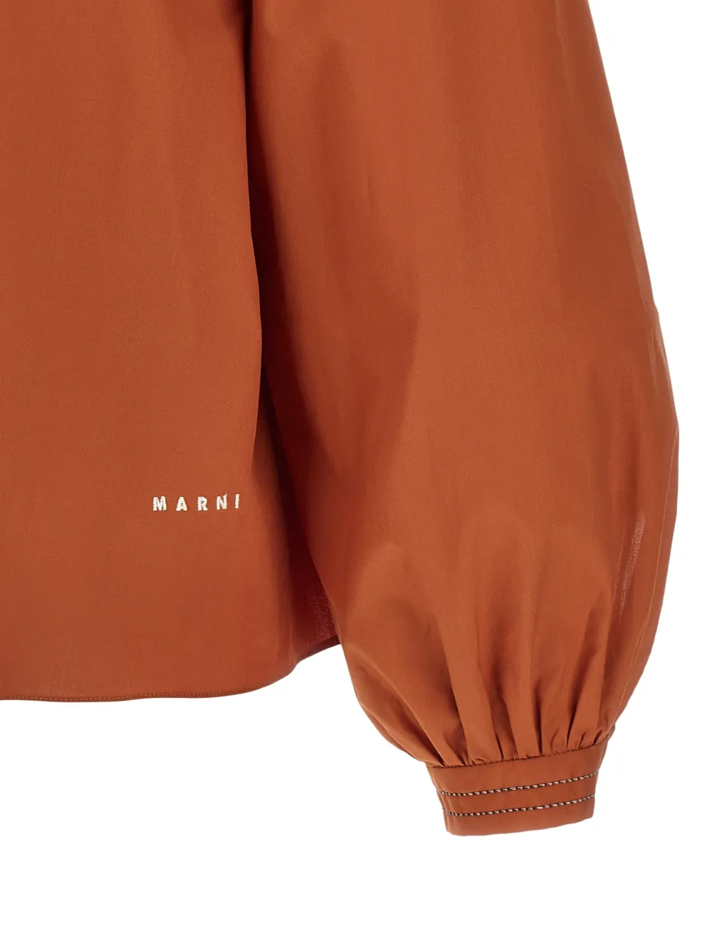 Marni Popeline shirt Oranje