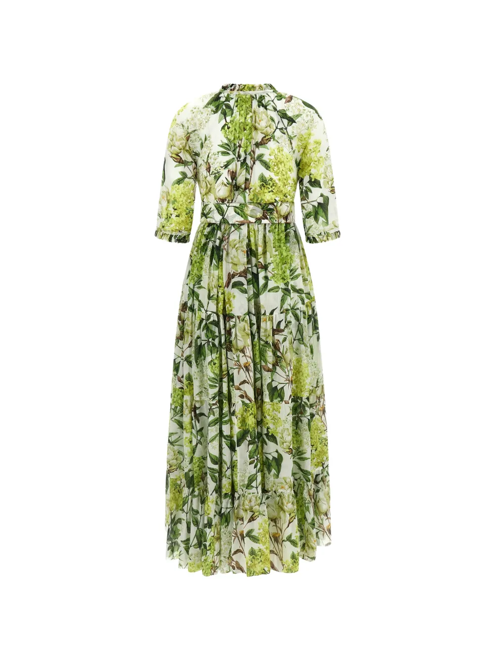  Samantha Sung Abito Eden Con Stampa A Fiori - Verde 