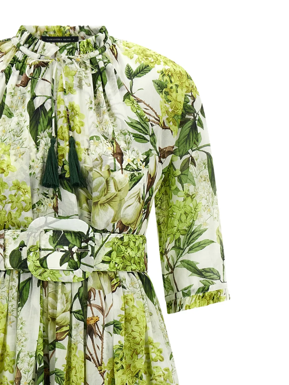  Samantha Sung Abito Eden Con Stampa A Fiori - Verde 