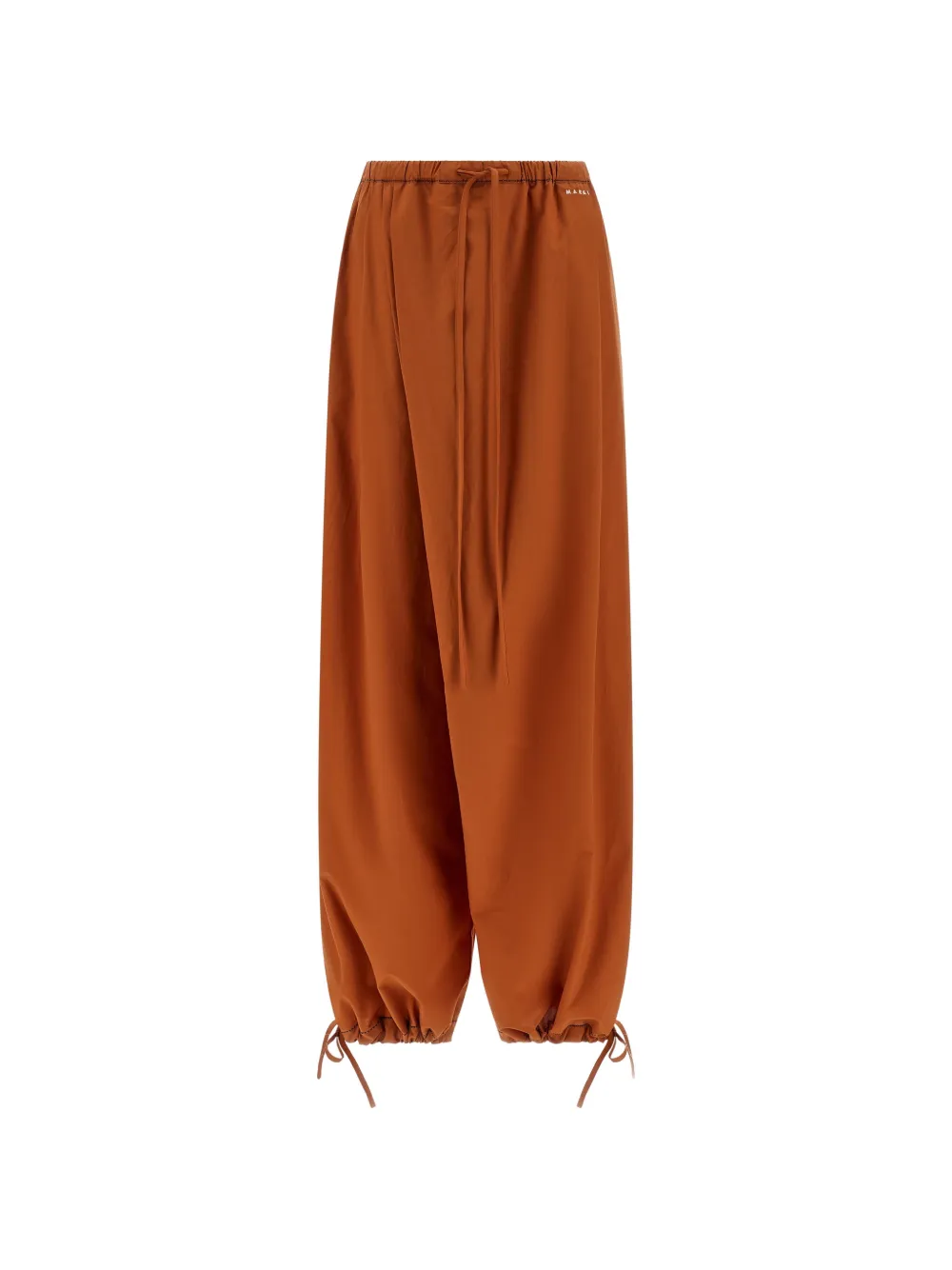 Marni poplin trousers - Arancione