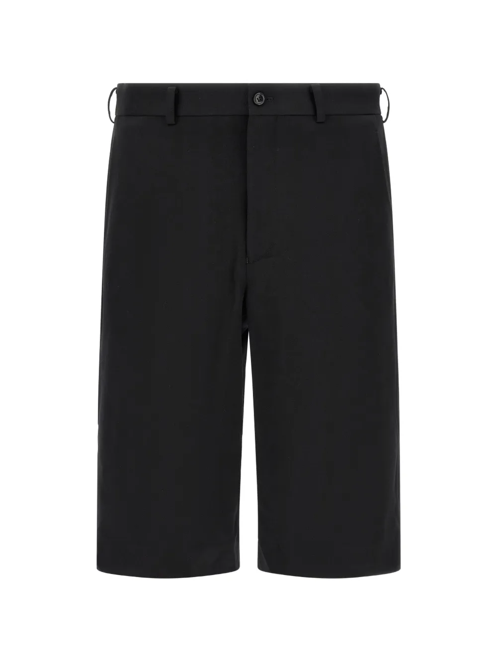 Comme des Garçons Homme Plus zip-detail wool shorts - Nero